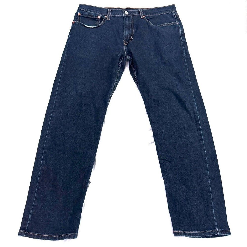 LEVI’S 502 REGULAR TAPERED Jeans - W34 L30 - Navy - Great Condition - Men’s